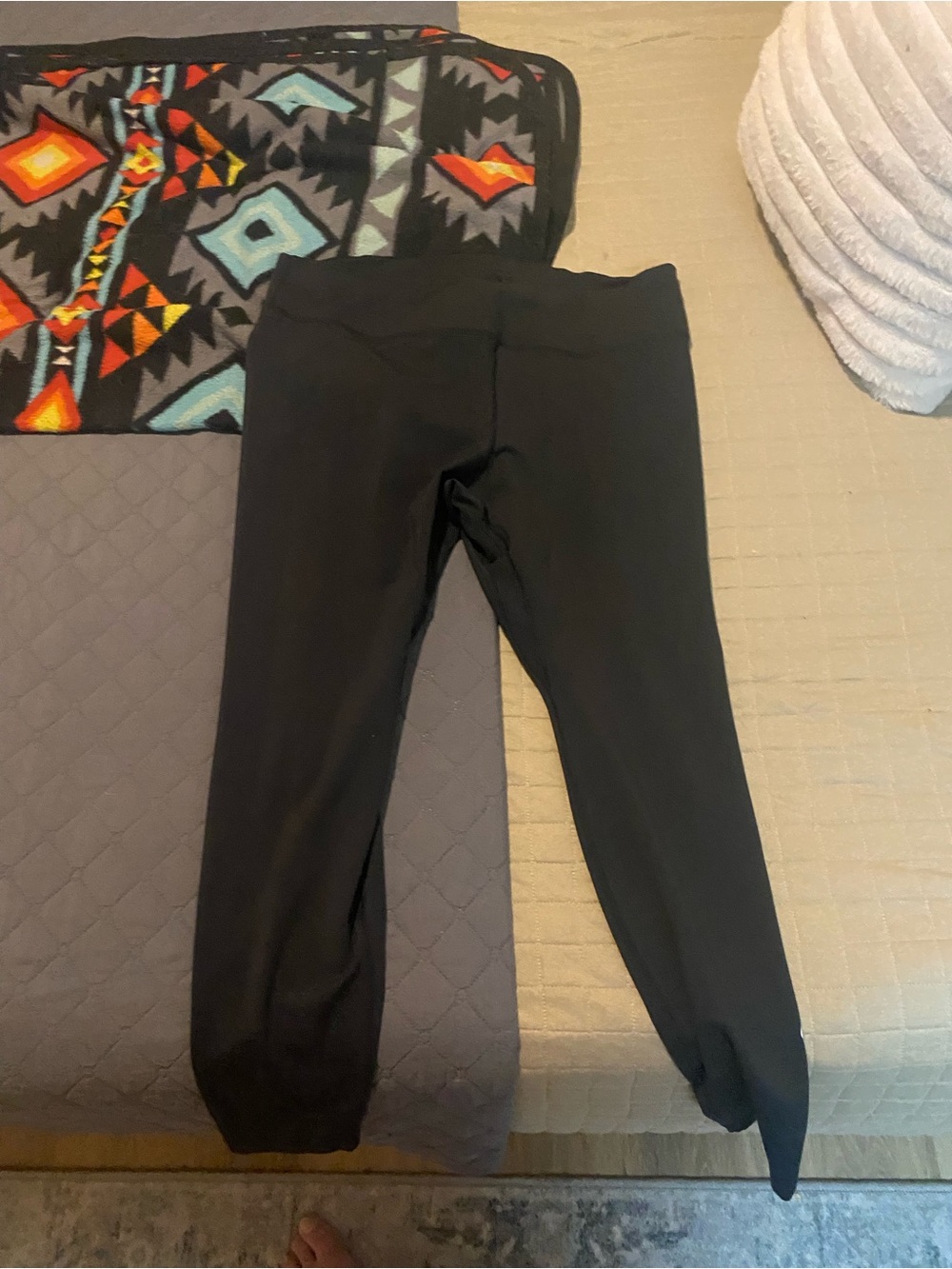 Nike Black Women's Leggings - Solid Stretch Activewear